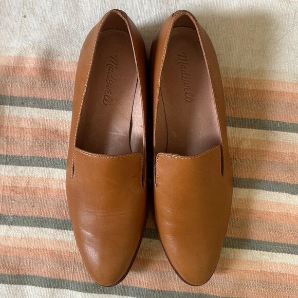Madewell Orson Loafer in Tan Leather Size 7.5 - Picture 1 of 5